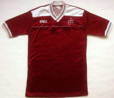 maillots stenhousemuir domicile 1987-1988 pas cher