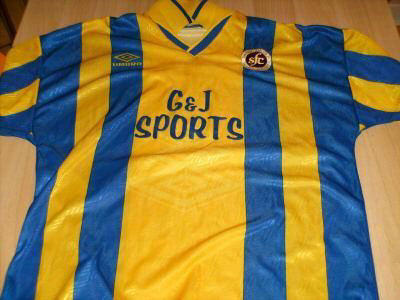 maillots stenhousemuir exterieur 1995-1996 pas cher