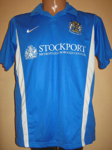 maillots stockport county fc domicile 2010-2011 rétro