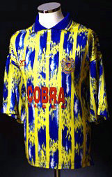 maillots stockport county fc exterieur 1991-1992 rétro