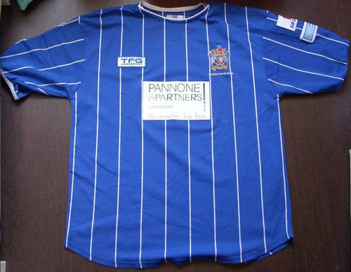 maillots stockport county fc particulier 2004 rétro