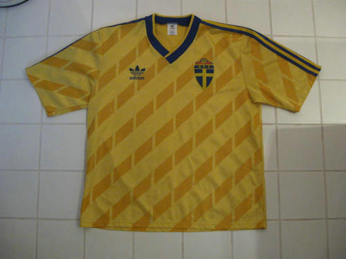 maillots suède domicile 1989-1992 rétro