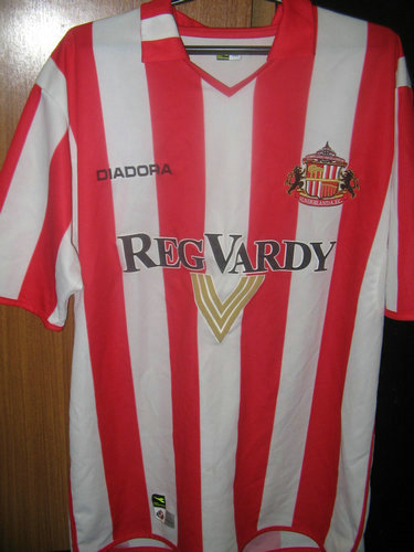 maillots sunderland afc domicile 2004-2005 rétro