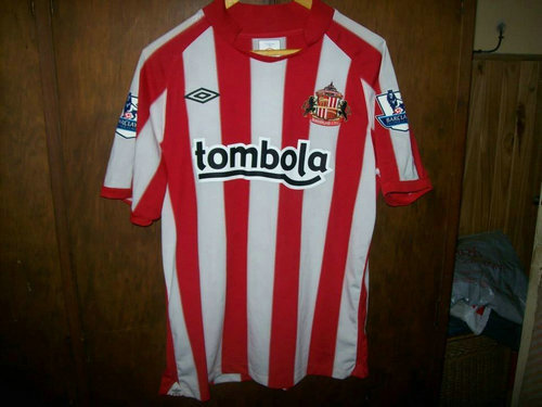 maillots sunderland afc domicile 2010-2011 rétro