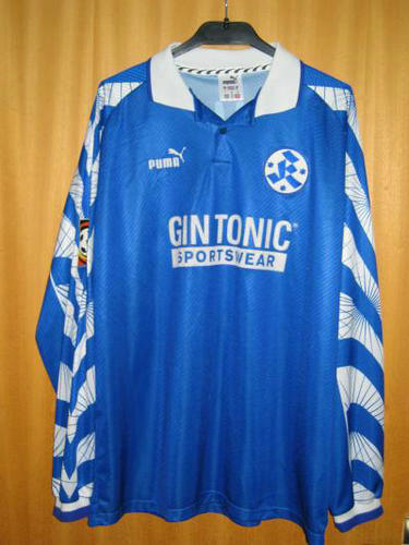 maillots sv stuttgarter kickers domicile 1997-1998 rétro