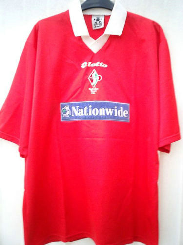 maillots swindon town fc domicile 1999-2000 rétro