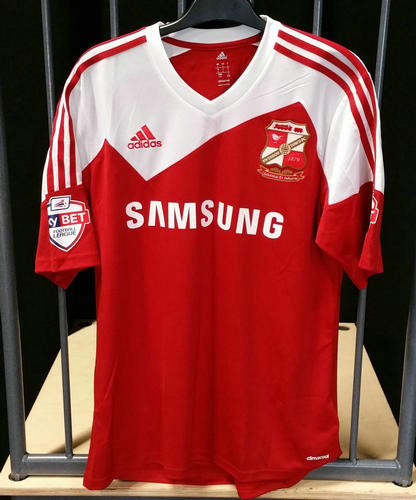 maillots swindon town fc domicile 2013-2014 pas cher