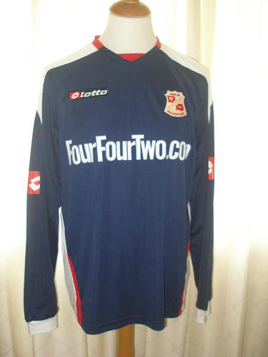 maillots swindon town fc exterieur 2008-2009 rétro