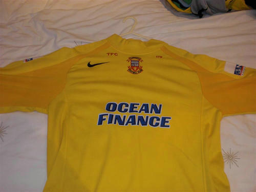 maillots tamworth fc gardien 2006-2007 pas cher