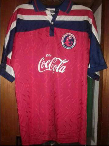 maillots tiburones rojos de veracruz domicile 1993-1994 rétro