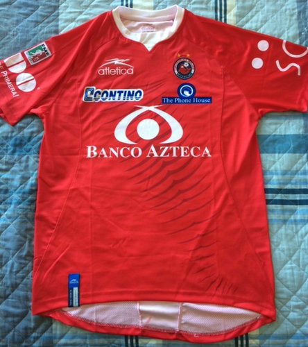 maillots tiburones rojos de veracruz domicile 2007-2008 rétro