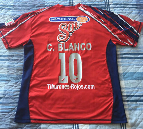 maillots tiburones rojos de veracruz domicile 2010 rétro