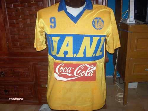 maillots tigres uanl domicile 1992-1993 pas cher