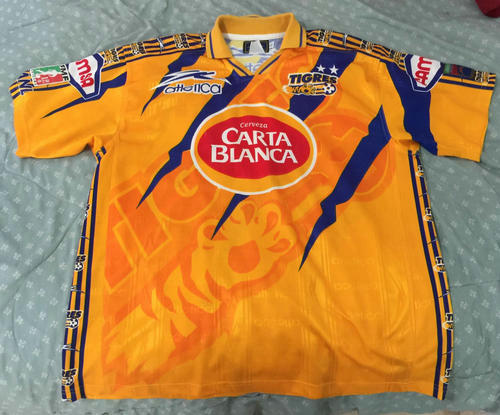 maillots tigres uanl domicile 1997-1998 pas cher