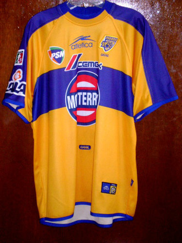 maillots tigres uanl domicile 2001-2002 pas cher