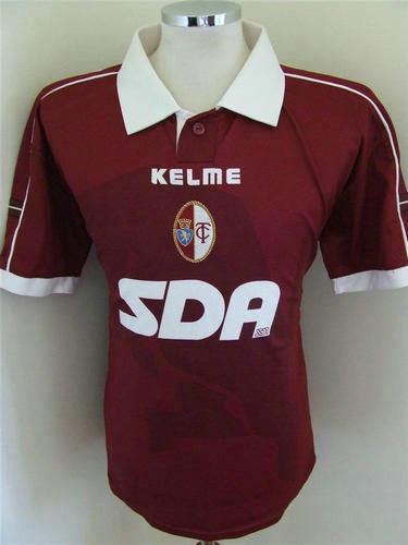 maillots torino fc domicile 1998-1999 rétro