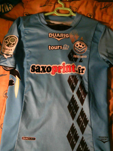 maillots tours fc domicile 2012-2013 rétro