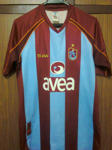 maillots trabzonspor domicile 2005-2006 rétro