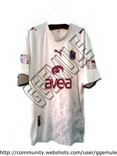 maillots trabzonspor exterieur 2006-2007 rétro