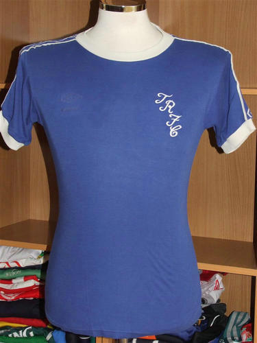 maillots tranmere rovers fc domicile 1980-1981 rétro