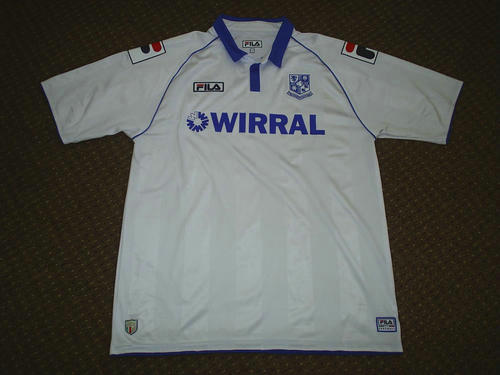 maillots tranmere rovers fc domicile 2012-2013 rétro