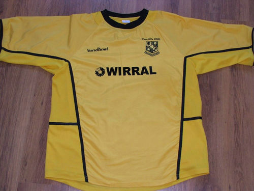 maillots tranmere rovers fc exterieur 2004-2006 rétro