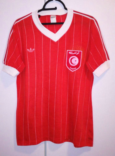 maillots tunisie réplique 1981-1982 pas cher