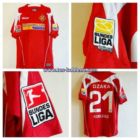 maillots tus coblence third 2009-2010 rétro