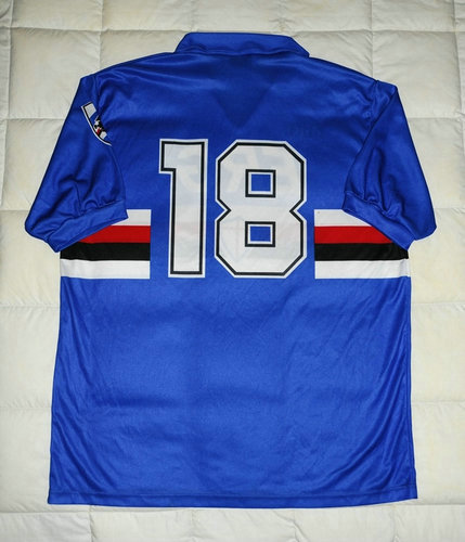 maillots uc sampdoria domicile 1990-1991 pas cher