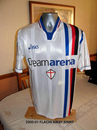 maillots uc sampdoria exterieur 2000-2001 pas cher