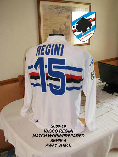 maillots uc sampdoria exterieur 2009-2010 pas cher