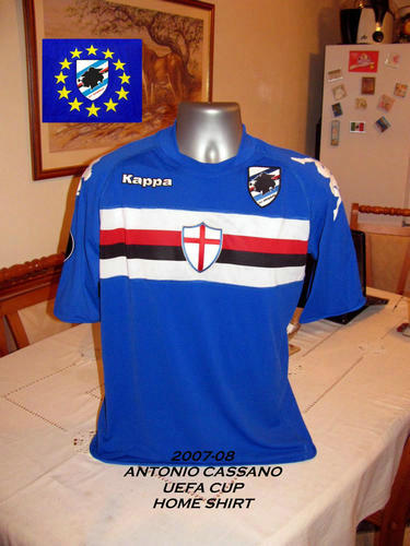 maillots uc sampdoria réplique 2007-2008 pas cher