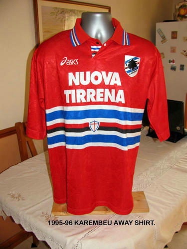 maillots uc sampdoria third 1995-1996 pas cher