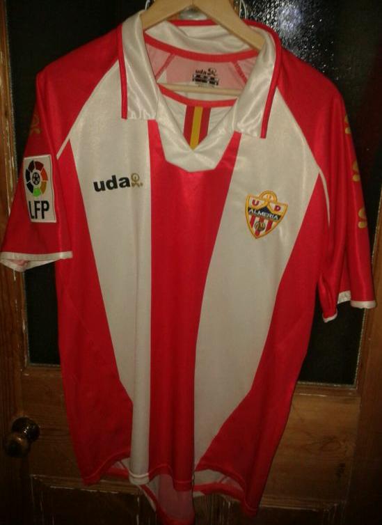 maillots ud almería domicile 2008-2009 rétro