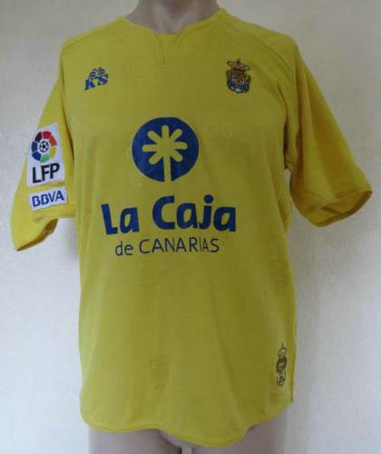 maillots ud las palmas domicile 2009-2010 rétro