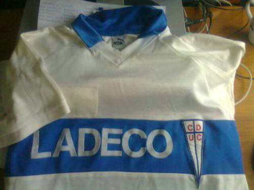 maillots universidad católica domicile 1991 rétro