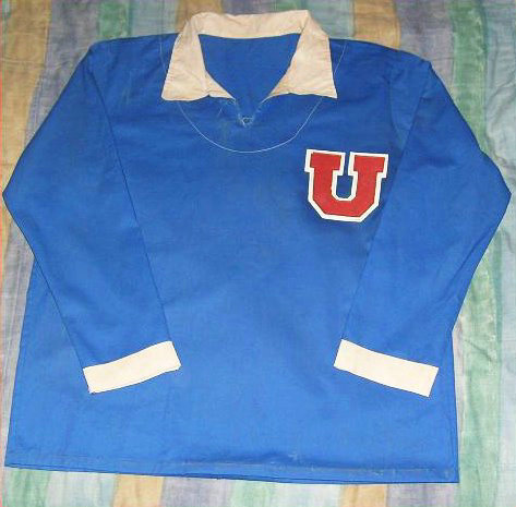 maillots universidad de chile domicile 1968 pas cher