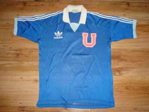 maillots universidad de chile domicile 1988-1989 pas cher