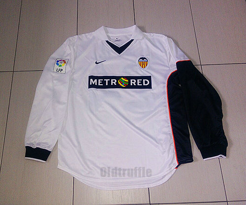 maillots valence cf domicile 2001-2002 pas cher