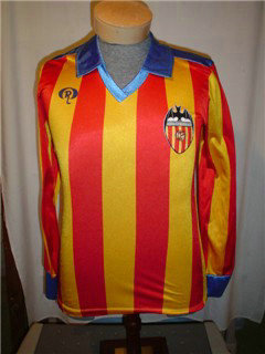 maillots valence cf exterieur 1984-1985 pas cher