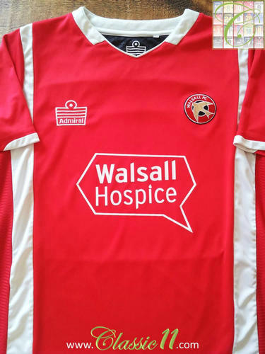 maillots walsall domicile 2009-2010 pas cher