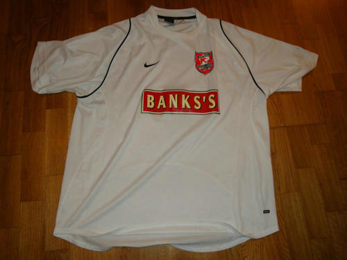 maillots walsall exterieur 2005-2006 pas cher