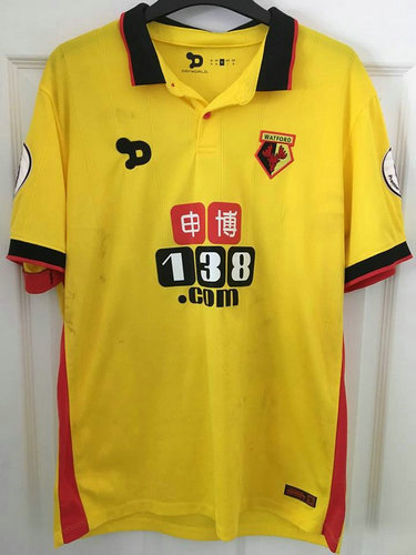 maillots watford fc domicile 2016-2017 rétro