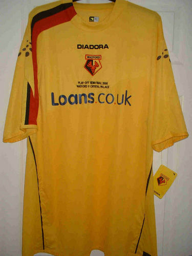 maillots watford fc particulier 2005-2006 rétro