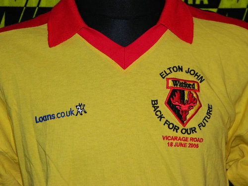 maillots watford fc particulier 2005 rétro