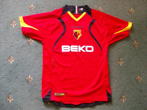 maillots watford fc third 2007-2008 rétro