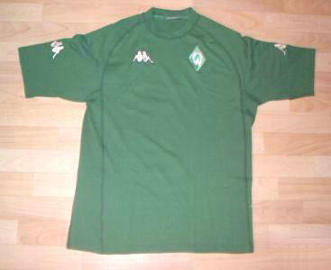 maillots werder brême domicile 2001-2002 rétro