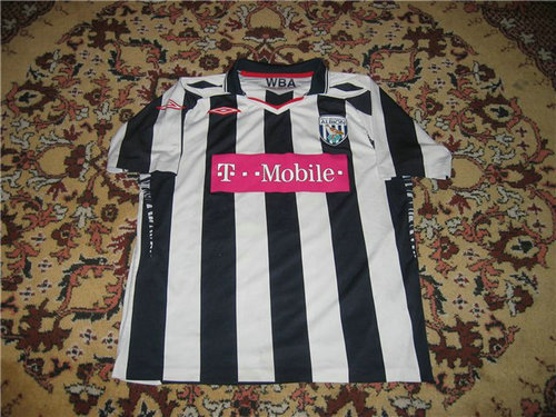 maillots west brom domicile 2007-2008 pas cher