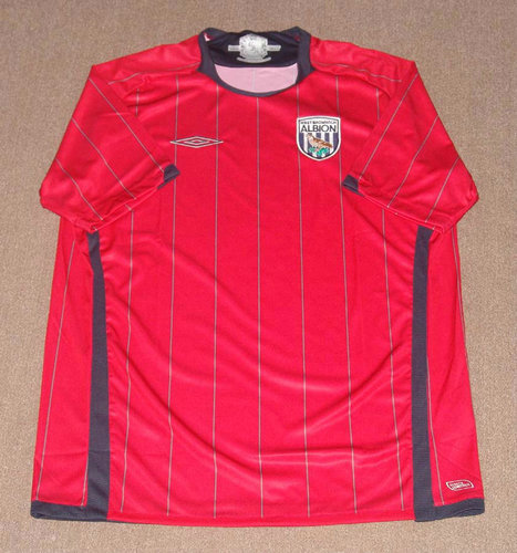 maillots west brom exterieur 2009-2010 pas cher