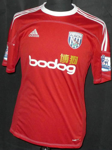 maillots west brom exterieur 2011-2012 pas cher